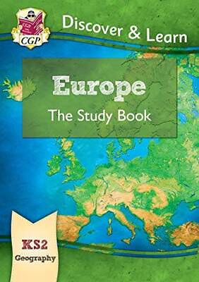 #ad New KS2 Discover Learn: Geography Europe Study Book CGP KS2 Geo GOOD