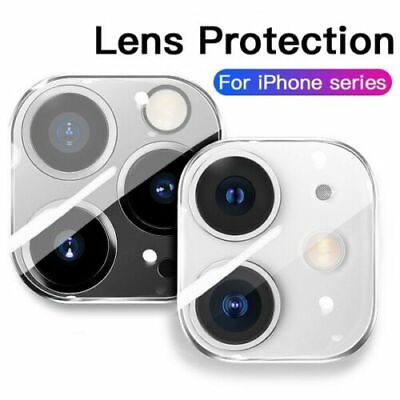 #ad For iPhone 15 14 13 12 11 Pro Max Tempered Glass Camera Lens Cover Protector