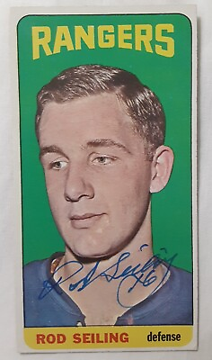 #ad ☆SIGNED☆ 1964 65 Topps TALLBOY #67 ☆ROD SEILING 《ROOKIE CARD》☆ EX EXNM