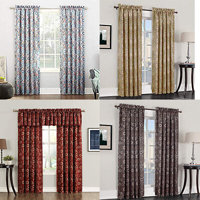 #ad 1PC Thermal Insulated Blackout Curtains for Living Room Dining RoomBed Room