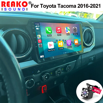 #ad 10.1#x27;#x27; For Toyota Tacoma 2016 2021 Android Auto CarPlay Car Radio Stereo GPS NAV