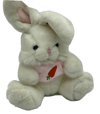 #ad Vintage Chosun Bunny Rabbit Plush Easter Stuffed Animal Toy Carrot on Shirt