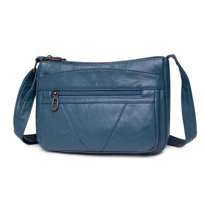 #ad Women Handbag Pu Leather Shoulder Bag Pockets Crossbody Bag Bags Girls