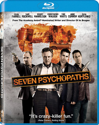 #ad Seven Psychopaths New Blu ray UV HD Digital Copy Widescreen Ac 3 Dolby Dig