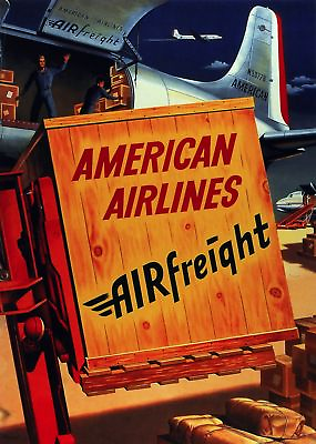 #ad Aviation Travel POSTER.Home wall.Airfreight.Wall Art Interior Decor.1383