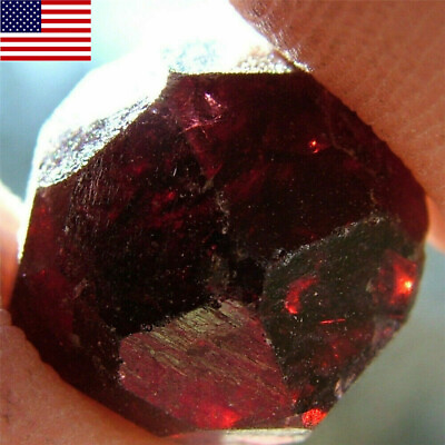 #ad Raw Rough Natural Red Garnet Crystal Reiki Healing Gemstone Mineral Specimen