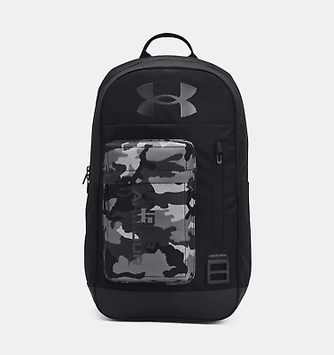 #ad Under Armour UA Halftime Unisex OSFA 15quot; Laptop Backpack Black Metallic Black