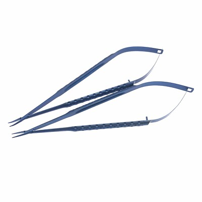 #ad Neurosurgery Micro Needle Holder Micro Tweezers Microscopic Surgical Forceps