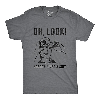 #ad Mens Oh Look Nobody Gives A Tshirt Funny Sarcastic Mocking Novelty Graphic
