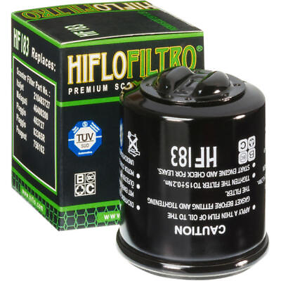 #ad Hiflo Oil Filter Black Aprilia Piaggio Mojito 150 Custom Atlantic 200 Fly 150