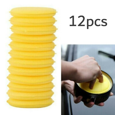 #ad For The Vehicle Sponge Soft Supplies Tool Vehicle Yellow Durable No Debris