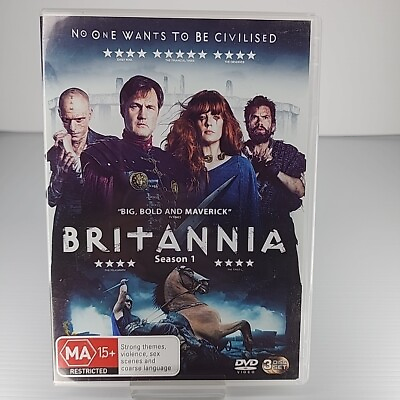 #ad Britannia : Season 1 DVD 2017 Kelly Reilly Zoe Wanamaker David Morrissey Roman