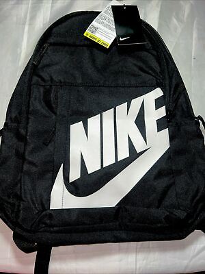 #ad NWT Nike Sportswear Backpack Mens Women’s Kids Black White School Sports Bag