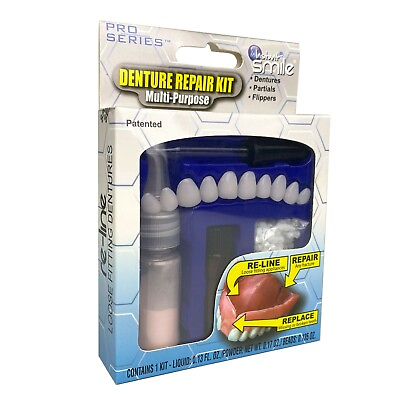 #ad Complete Denture Repair Kit Multi purpose with Teeth