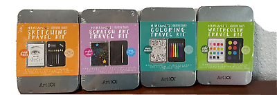 #ad Art 101 Mini Travel Kit Creative Tools set of 4 NWT