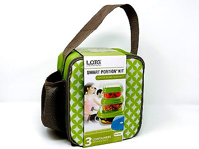 #ad Lunch Box Bag Insulated Tote school Office Containers amp; Icepack included Lime