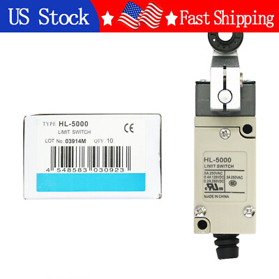 #ad 1pcs New Omron limit switch HL 5000 delivered quickly US FAST SHIPPING