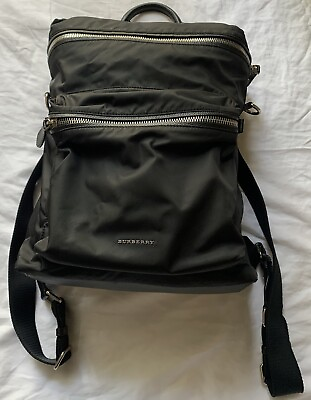 #ad BURBERRY 4064913 Nylon Backpack Nylon unisex color black