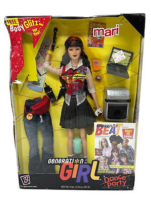 #ad Mari Generation Girl Dance Party Doll Mattel #26112 Vintage 1999 Y2K NRFB
