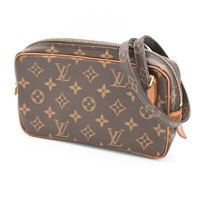 #ad LOUIS VUITTON Marly Bandouliere Shoulder Bag Monogram Leather BN M51828 80YE426