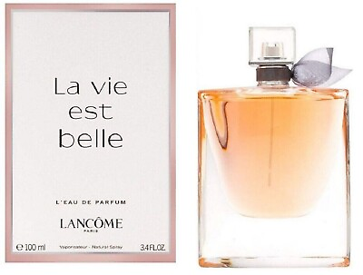 #ad La Vie Est Belle By Lancome 3.4 Fl oz L#x27;Eau De Parfum Spray Women#x27;s New amp; Sealed