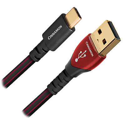 #ad AudioQuest Cinnamon 0.75m USB A to C Cable Digital Audio Cable