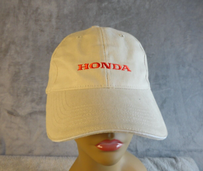 #ad Honda Embroidered Baseball Hat Ball Cap Red Official Logo Dad