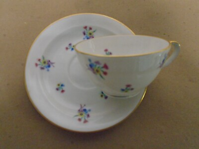 #ad LIMOGES FINE BONE CHINA CUP AND SAUCER