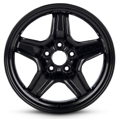 #ad New Wheel For 2014 2020 Chevrolet Impala 18 Inch Black Steel Rim
