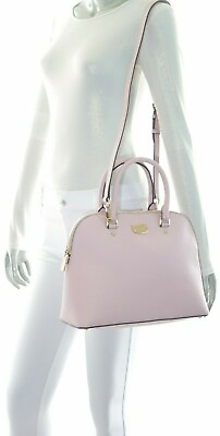 #ad Michael Kors Cindy LARGE Dome Leather Satchel in Blossom NWT$348.00