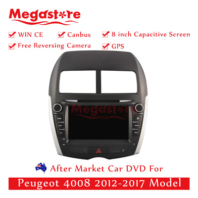 #ad 8quot; Car DVD GPS Player Head Unit Navigation For Peugeot 4008 2012 2017 Model