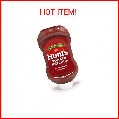 #ad Hunt#x27;s Tomato Ketchup Squeeze Bottle 32 oz