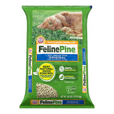 #ad Feline Pine Original Cat Litter 40LB