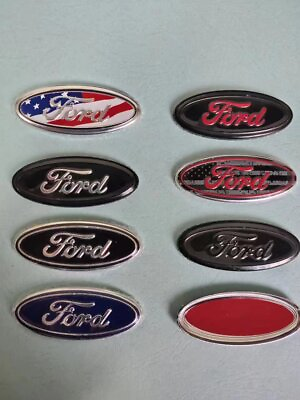 #ad FORD Steering Wheel Emblem Decal Sticker Ranger Focus Mondeo Kuga 58x24mm 2 1 4quot;
