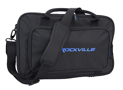 #ad Rockville Heavy Duty Rugged Gig Bag DJ Case Fits Korg microKEY 25