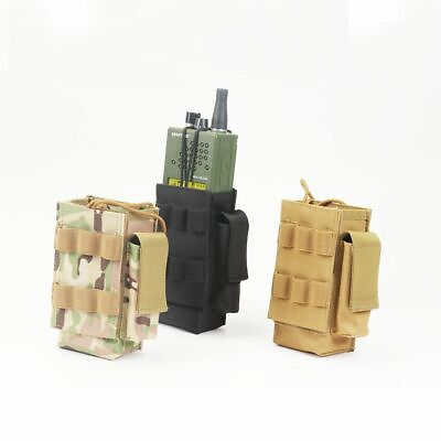 Interphone Radio Case Bag Tactical Toy Gun Magazine Pouch Adjustable Nylon Bags $18.50