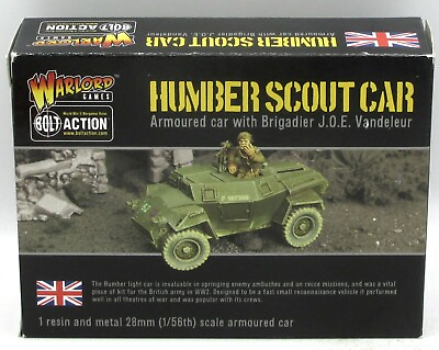 #ad Bolt Action WGB BI 138 Humber Scout Car British WWII Brigadier Joe Vandeleur