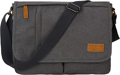 #ad Messenger Bags for Men Women13 14 Inch Laptop Water Resistant Shoulder