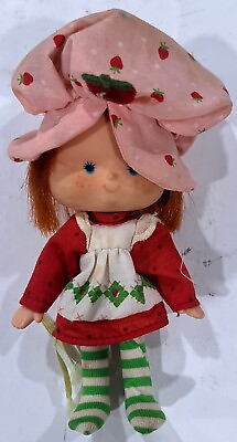 #ad Strawberry Shortcake Doll American Greetings Vintage Hat Clothing