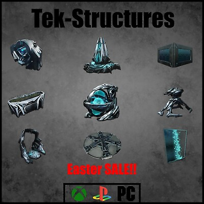 #ad ARK Ascended Official PVE Tek Structures EASTER SALE