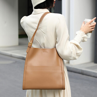 Women Handbag Genuine Leather Hobo Satchels Tote Crossbody Shoulder Bag Purse