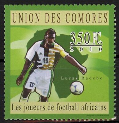 #ad Soccer Sport Player Lucas Radebe Africa Individual Stamp Mint NH