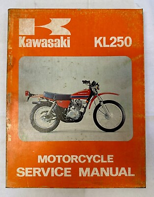 #ad Kawasaki KL250 Service Manual 99924 1002 01