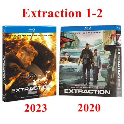 #ad BD Extraction 1 2020 amp; Extraction 2 2023 Blu ray 2 Disc New Box All Region