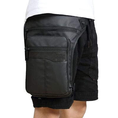 #ad Men Waterproof Thigh Waist Pack Small Travel Outdoor Belt Shoulder Purse Pack