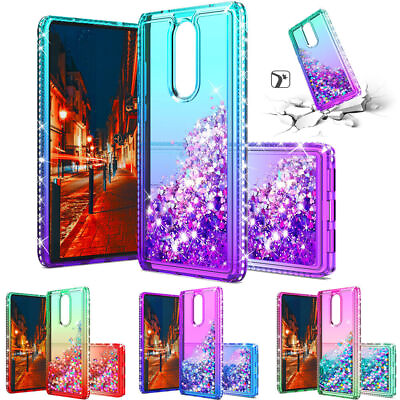#ad For Coolpad Legacy Alchemy Shockproof Liquid Glitter Bling Quicksand Case Cover