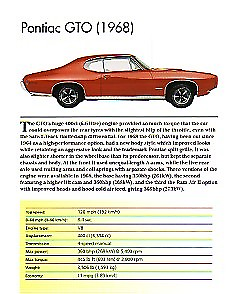 #ad 1968 Pontiac GTO Article Must See