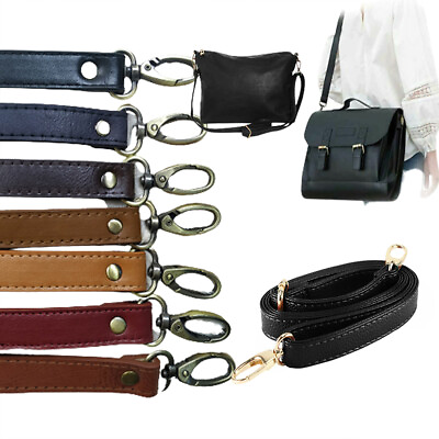 Leather Strap Adjustable Crossbody Bag Shoulder Replacement Handbag Handle A