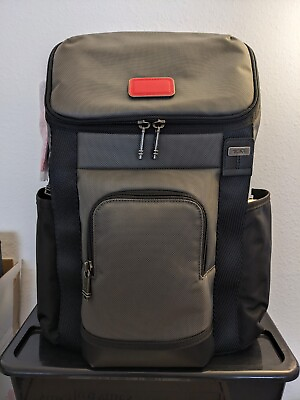 #ad NWT TUMI Thornhill Backpack Gray Black amp;Red