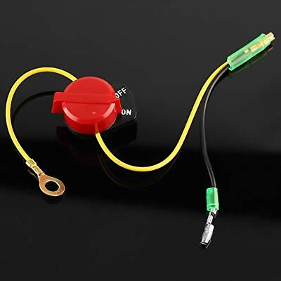 #ad Engine Stop Switch Metal Engine Kill Switch Motorcycle Engine On Off for Gx11...